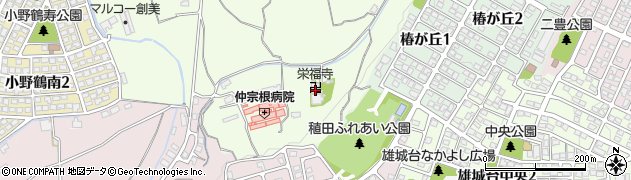 大分県大分市小野鶴1385周辺の地図