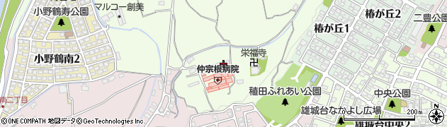 大分県大分市小野鶴1350周辺の地図
