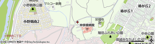 大分県大分市小野鶴1327周辺の地図