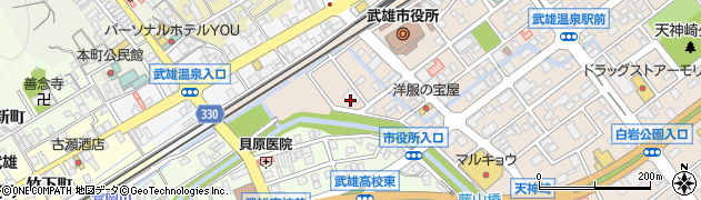 アクサ生命保険株式会社　武雄分室周辺の地図