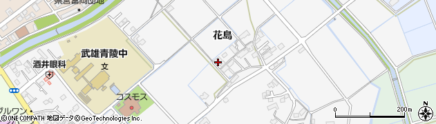 佐賀県武雄市花島14065周辺の地図