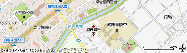 佐賀県武雄市花島13280周辺の地図
