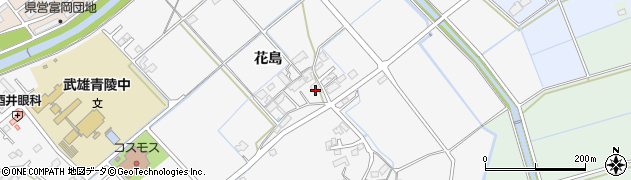佐賀県武雄市花島14048周辺の地図