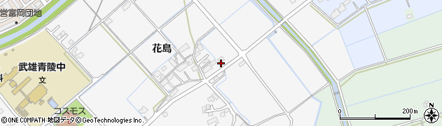 佐賀県武雄市花島14032周辺の地図