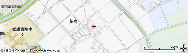 佐賀県武雄市花島14042周辺の地図