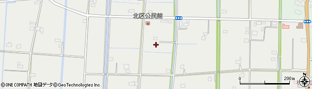 佐賀県白石町（杵島郡）北区周辺の地図