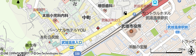 大同生命保険株式会社武雄営業所周辺の地図