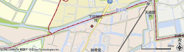 ポーラ化粧品大川営業所周辺の地図