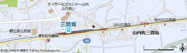 佐賀銀行三間坂駅前 ＡＴＭ周辺の地図