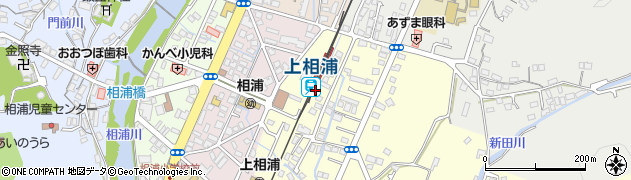上相浦駅周辺の地図