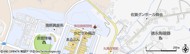 和食処赤絵周辺の地図