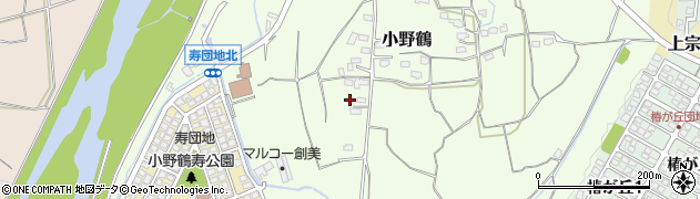 大分県大分市小野鶴975周辺の地図