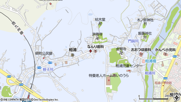〒858-0918 長崎県佐世保市相浦町の地図
