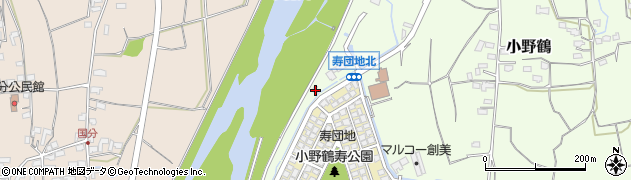 大分県大分市小野鶴808周辺の地図