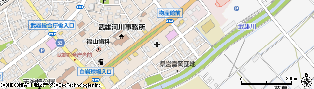 Ａ−プライス武雄店周辺の地図