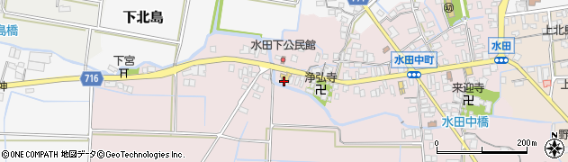 下川商店周辺の地図