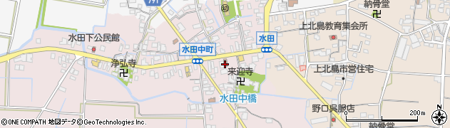 水田郵便局 ＡＴＭ周辺の地図