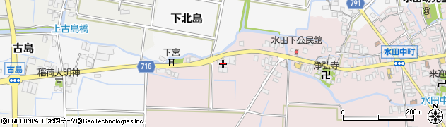 株式会社筑後コマツセンター周辺の地図