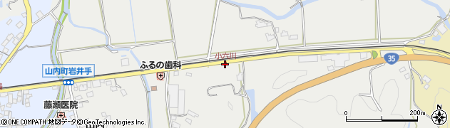 小六川周辺の地図