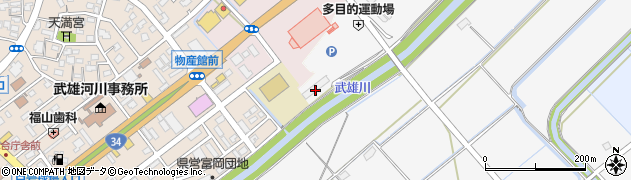 佐賀県武雄市花島12563周辺の地図