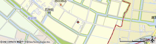 福岡県大川市下牟田口63周辺の地図