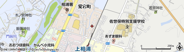 長崎県佐世保市愛宕町231周辺の地図