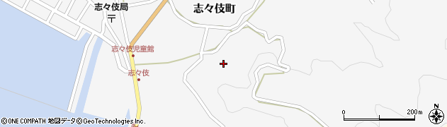 長崎県平戸市志々伎町周辺の地図
