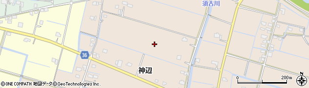佐賀県杵島郡白石町神辺周辺の地図