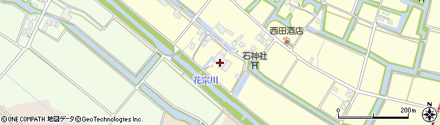 福岡県大川市下牟田口123周辺の地図