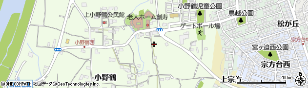 大分県大分市小野鶴1188周辺の地図