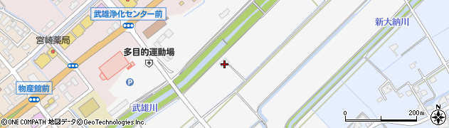 佐賀県武雄市花島13385周辺の地図