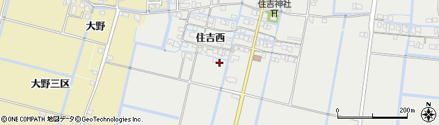 佐賀県佐賀市東与賀町大字田中1743周辺の地図