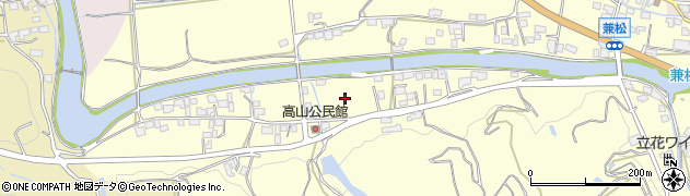 辺春川周辺の地図