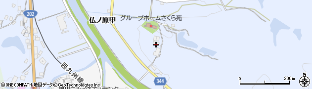 佐賀県西松浦郡有田町仏ノ原1254周辺の地図