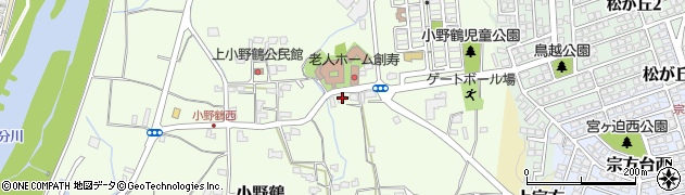 大分県大分市小野鶴1159周辺の地図