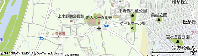 大分県大分市小野鶴1160周辺の地図