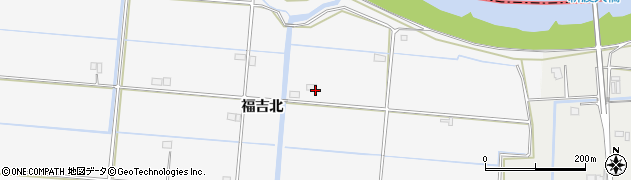 佐賀県杵島郡白石町福吉北周辺の地図