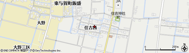 佐賀県佐賀市東与賀町大字田中1700周辺の地図