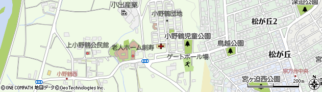 大分県大分市小野鶴1625周辺の地図