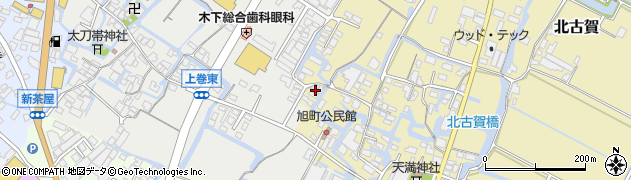 福岡県大川市北古賀143周辺の地図