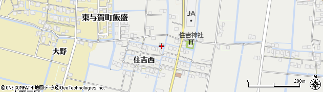 佐賀県佐賀市東与賀町大字田中1673周辺の地図