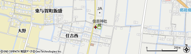 佐賀県佐賀市東与賀町大字田中1666周辺の地図