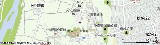 大分県大分市小野鶴1139周辺の地図