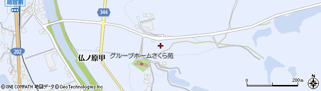 佐賀県有田町（西松浦郡）仏ノ原（甲）周辺の地図