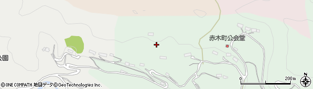 長崎県佐世保市赤木町周辺の地図