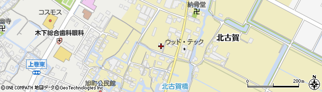 福岡県大川市北古賀240周辺の地図