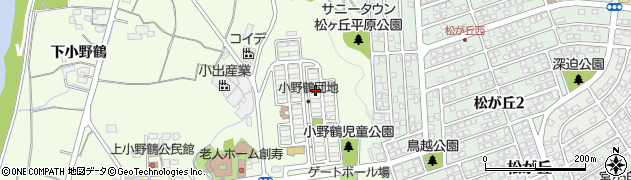 大分県大分市小野鶴27周辺の地図