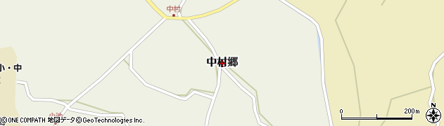 長崎県小値賀町（北松浦郡）中村郷周辺の地図