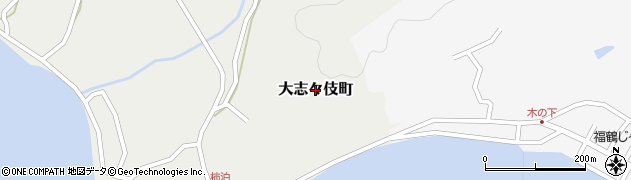 長崎県平戸市大志々伎町周辺の地図