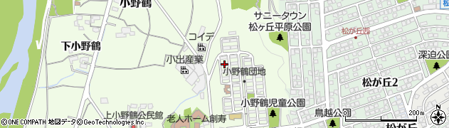 大分県大分市小野鶴57周辺の地図